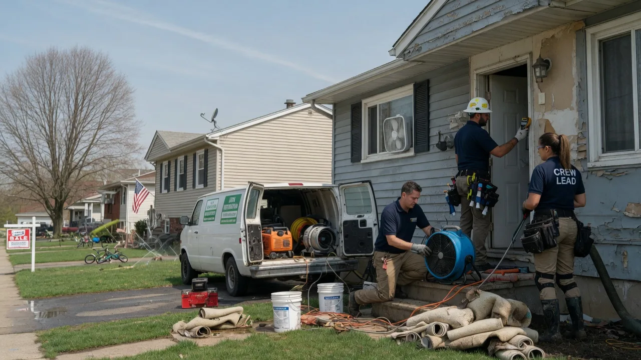 Flood Cleanup in Vernon, NJ near me